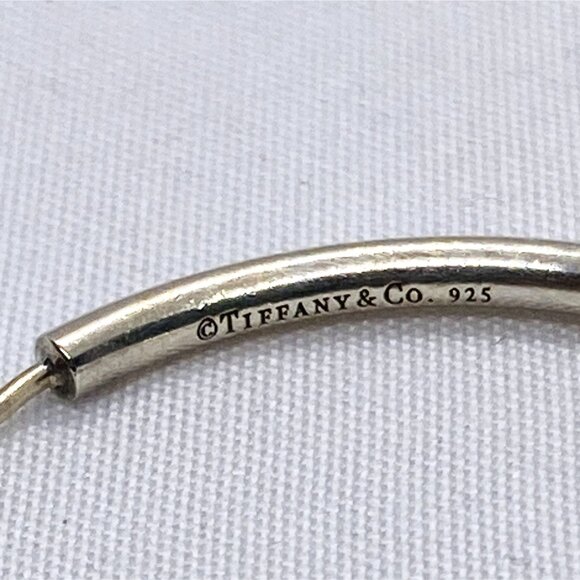 SOLD!!!Tiffany & Co Sterling Silver 925 Single Earring Bezet - Picture 2 of 6